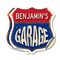 Signmission Benjamin's Garage, 6 inch X 6 inch, Vinyl Decal, 2PK SHI-D-2PACK-6-383-BENJAMIN - alternate 1