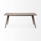 Homeroots 72" Dark Brown Solid Wood Dining Table 380477 - alternate 1