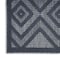 Homeroots 2' X 4' Navy Blue And Ivory Geometric Indoor Outdoor Area Rug 573841 - alternate 4