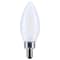 Satco 3 Watt B11 LED Candelabra Base Frost Finish 3000K CCT 120 Volt S12491 - alternate 1