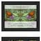 Homeroots Set Of Two Beauty 1 Black Framed Print Wall Art, 2PK 405750 - alternate 3