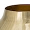 Homeroots 9" Gold Hammered Aluminum Round Table Vase 574340 - alternate 5