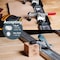 Powertec 50" Circular Saw Straight Edge Guide for Circular Saw, Router and Jig Saw & T-Track Hold Down Clamp 72007 - alternate 3