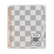 C-Line Products 8" x 10-1/2" Signature Series 5-Tab Gray and White Checkered Project Book, 1/EA 24003 - alternate 3