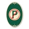 Signmission No Parking Symbol, 12 Inch X 18 Inch Architectural Oval, Heavy Gauge Aluminum A-OV-G-1218-23655 - alternate 1