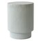 Leisuremod Eden 14 in Round Stone Side Table, Weatherproof Pedestal Base, Fully Assembled EST14LGR - alternate 8