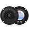 Pyle Pyle 4 Inch Dual Marine Speakers - Waterproof and Weather Resistant, Polypropylene Cone, Black PLMR41B - alternate 1