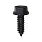 Auveco Indented Hex Washer Head Tapping Screw 1/4in x 3/4in, 50PK 13021 - alternate 1