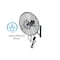 King Electric 30 in OUTDOOR RATED OSCILLATING WALL MOUNT AIR CIRCULATOR FAN WFO-30 - alternate 1