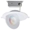 Satco Starfish 15W LED Gimbal Downlight 6 Inch 2700K-5000K RGB Tunable White Remote Driver White S11295R1 - alternate 1