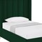 Homeroots Green Velvet Upholstered Full Bed Frame 544936 - alternate 7