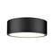 Z-Lite Coronado 1 Light Flush Mount, Matte Black, 12.25 In W 1017F12-MB-LED - alternate 1