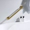 Kibi Bathroom Safety 18 In L, 1.25 In Dia., Stainless Steel Shower Grab Bar, Concealed Screws KGB1118BB - alternate 6