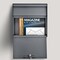 Mail Boss Metro Locking Wall-Mount Mailbox, Granite, 14/16-Gauge Steel 805939 - alternate 5