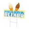 Signmission Helado Die Cut Yard Sign & Stake outdoor plastic coroplast window, C-DC-1824-Helado19 C-DC-1824-Helado19 - alternate 1