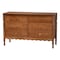 Baxton Studio Hoffman Scalloped Bedroom Set, Walnut Brown, Queen 272-14820-14820-14821-14823-ZORO - alternate 8