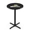 Holland Bar Stool Co 36" Blk Wrinkle Wright State Pub Table, 36" dia. Top L211B3636WrtStU - alternate 1