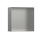 Hansgrohe XtraStoris Minimalistic Wall Niche with Open Frame 12"x 12"x 5.5" in Brushed Stainless Steel 56079800 - alternate 1