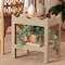 Bali & Pari Sebastian Grasscloth Scalloped End Table, Beige 266-14550-ZORO - alternate 4