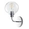 Jonathan Y Sandrine 6.5" 1-Light Iron/Seeded Glass Cottage Rustic LED Vanity Light, Chrome JYL7526B - alternate 8