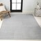 Jonathan Y Hallie High-Low Minimalist Curve Geometric Light Blue/Cream 4 ft. x 6 ft. Indoor/Outdoor Area Rug SCN100E-4 - alternate 4