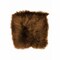 Homeroots 15" X 15" Brown Synthetic Solid Color Pad 328321 - alternate 3
