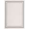 Homeroots 5' X 7' Ivory And Black Indoor Outdoor Area Rug 545531 - alternate 1
