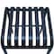 Homeroots Set of Two 30" Dark Blue Steel Backless Bar Height Bar Chairs, 2PK 654243 - alternate 6