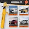 Av Steel Heavy-Duty Steering Wheel Lock for Vehicles, Double Protection, Universal Fit, Easy Installation AV-900101S - alternate 2