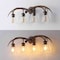 Jonathan Y Wyatt 32.5" 4-Light Southwestern Bohemian Resin/Seeded Glass Faux Antler LED Vanity Light, Brown Wood JYL6315A - alternate 5