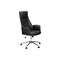 Monarch Specialties Office Chair, Adjustable Height, Ergonomic, Swivel, Armrests, Work, Blk Leather Look, Chrome Metal I 7344 - alternate 1