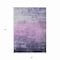 Homeroots 3' X 5' Lavender And Lilac Striped Washable Indoor Outdoor Area Rug 610895 - alternate 4