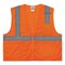 Ergodyne GloWear 8210Z Class 2 Economy Mesh Vest, Polyester, Orange, 2X-Large/3X-Large 21047 - alternate 1