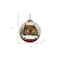 Homeroots Vintage Christmas at the Cabin Hand Painted Mouth Blown Glass Ornament 477489 - alternate 3