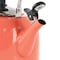 Martha Stewart Everyday Lily Pond 2.2 Quart Stainless Steel Tea Kettle in Coral 137304.01 - alternate 4