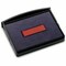 Cosco 2000 Plus S360 Two-color Ink Pad, Blue, Red Ink, Red, Blue 61961 - alternate 1