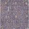 Homeroots 3' X 5' Eggplant Terra Cotta And Green Floral Washable Indoor Outdoor Area Rug 605265 - alternate 5