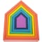 Tickit Rainbow Architect Houses, 7-Piece Set 73542 - alternate 1