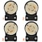 Ac Works Locking Connector, L16-20R, 20 A, 480V AC, Three Phase, Black ASEL1620R - alternate 4