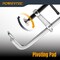 Powertec 12 in. Heavy Duty F Style Bar Clamps, 3-1/4 in. Throat Depth, 480 lb Clamping Force (4-Pack) 72338-P2 - alternate 6