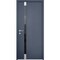 Vdomdoors Steel Door Cynex 6777 Grey Stainless Inserts Single Modern Painted CYNEX6777EXD-GRE-W32 x H80-Right-hand Inswing - alternate 1