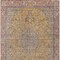Homeroots 10' X 14' Gold And Peach Medallion Washable Indoor Outdoor Area Rug 616273 - alternate 6