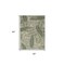 Homeroots 5' X 7' Ivory And Green Palm Leaf Indoor Outdoor Area Rug 552510 - alternate 4