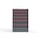 Strong Hold 6 drawer cabinet - (2x 4ft, 2x 5ft, 2x 7ft) - Red accents - Electronic Lock S3044-PPRAS-0602DS - alternate 1
