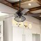 Jonathan Y Clift 52" 1-Light Mid-century LED Ceiling Fan With Remote, Oil Rubbed Bronze JYL9605A - alternate 7