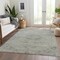 Homeroots 3' X 5' Pewter And Beige Floral Washable Indoor Outdoor Area Rug 604240 - alternate 3