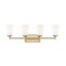 Z-Lite Oren 4-Light Vanity, 31 in W, Modern Gold 7004-4V-MGLD - alternate 4