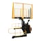 Vestil Steel Portable Pallet Inverter With Cage 32-76 IN. Fork Opening 3,000 Lb. Cap, Yellow/Black PI-P-SL-3276-PRSR - alternate 6