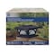 Boston Harbor Solar Fence Postcap, NIMh Battery, AA Battery, 1Lamp, Plastic and Glass Fixture, Bronze 26088 - alternate 1