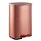 Happimess Connor Rectangular 13.2-Gallon Trash Can with Soft-Close Lid and FREE Mini Trash Can, Rose Gold HPM1006D - alternate 6